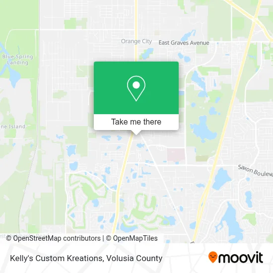 Kelly's Custom Kreations map
