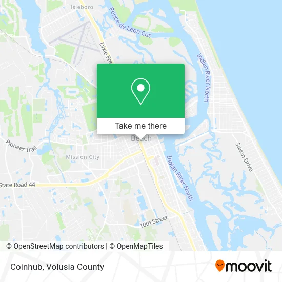 Coinhub map