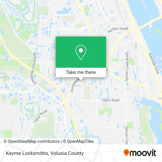 Keyme Locksmiths map