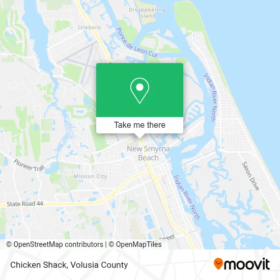 Chicken Shack map