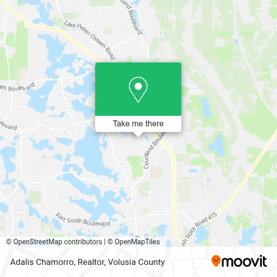 Adalis Chamorro, Realtor map