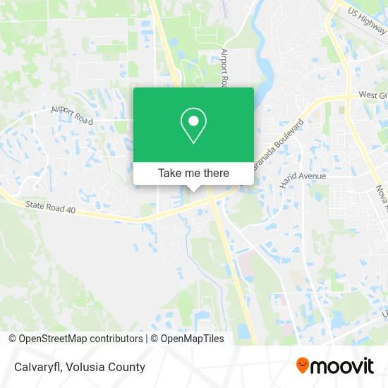 Calvaryfl map