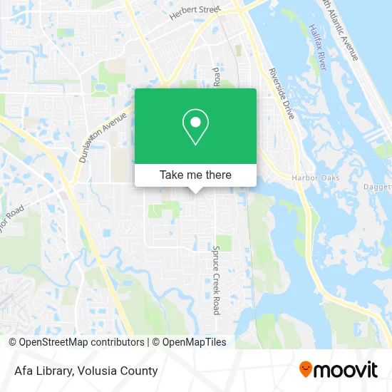 Afa Library map