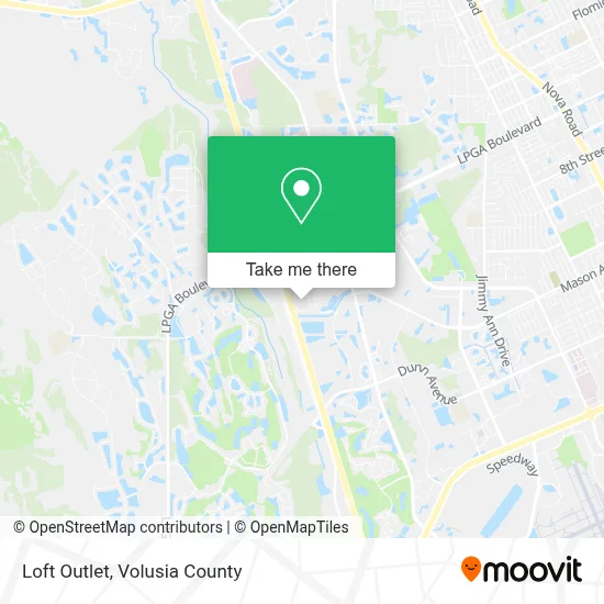 Loft Outlet map
