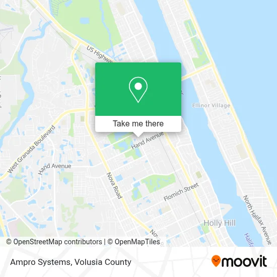 Ampro Systems map
