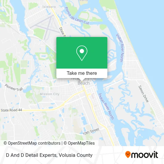 D And D Detail Experts map