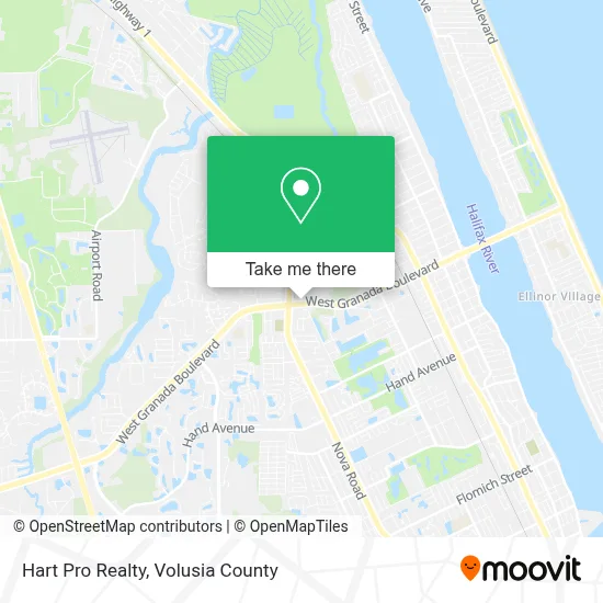 Hart Pro Realty map