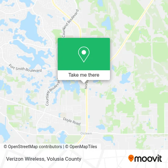 Verizon Wireless map