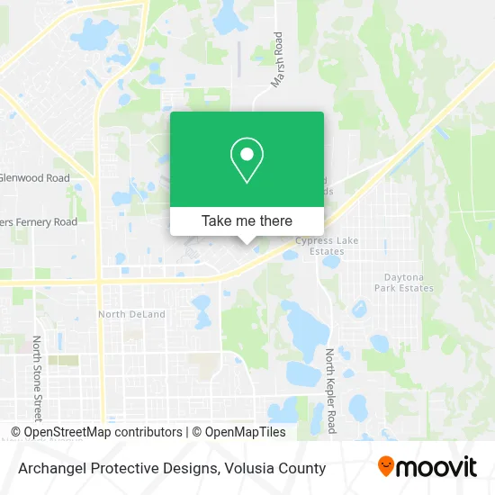 Archangel Protective Designs map