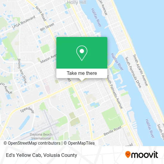 Ed's Yellow Cab map