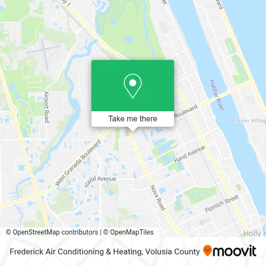 Frederick  Air Conditioning & Heating map