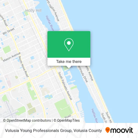 Volusia Young Professionals Group map