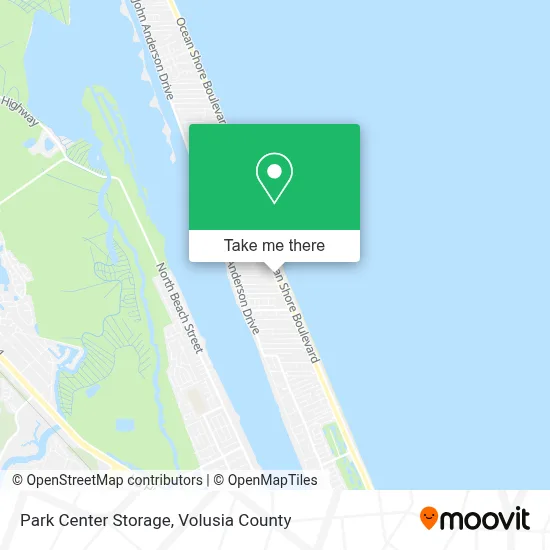 Park Center Storage map