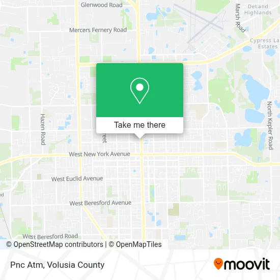 Pnc Atm map