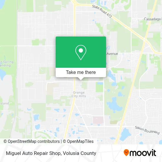 Miguel Auto Repair Shop map