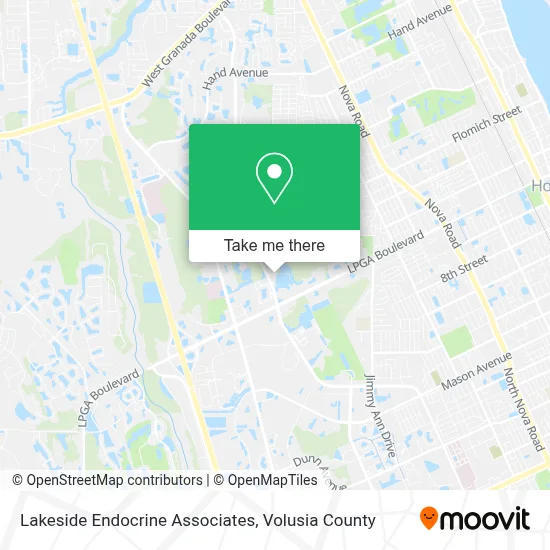 Lakeside Endocrine Associates map