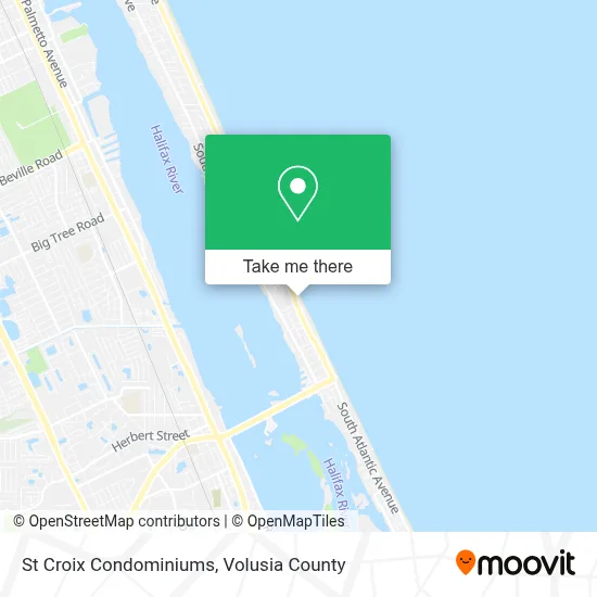 St Croix Condominiums map