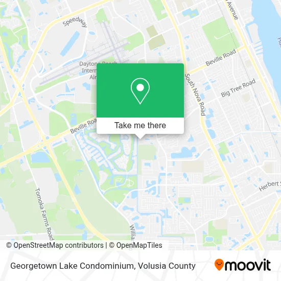 Georgetown Lake Condominium map