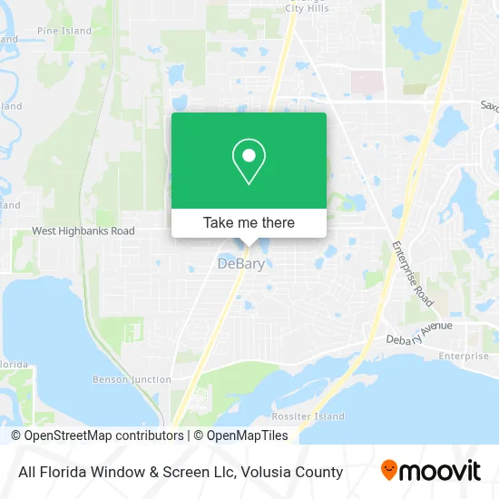 All Florida Window & Screen Llc map