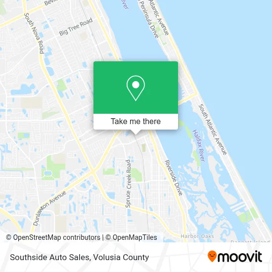 Southside Auto Sales map