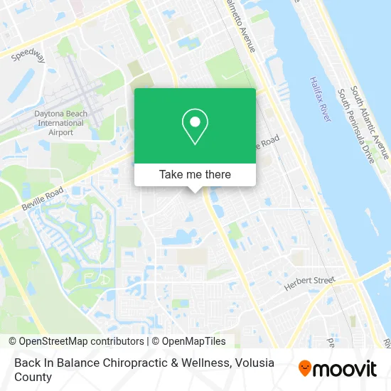 Back In Balance Chiropractic & Wellness map