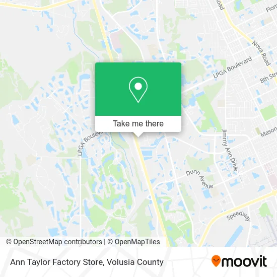 Ann Taylor Factory Store map