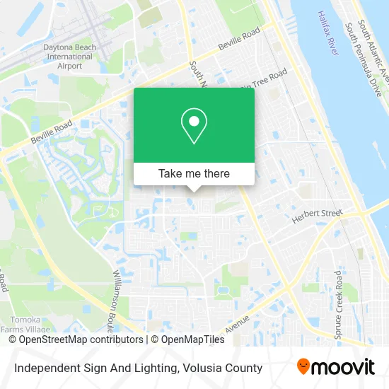 Independent Sign And Lighting map