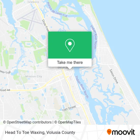 Head To Toe Waxing map