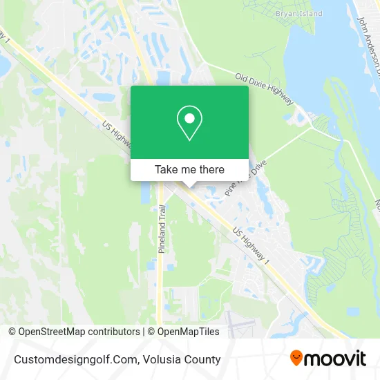 Customdesigngolf.Com map
