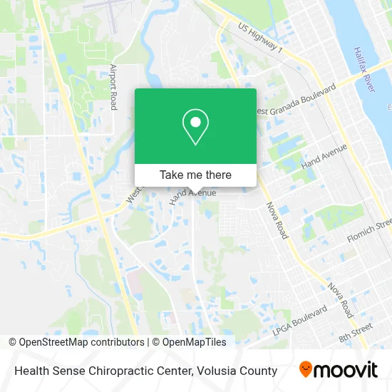 Health Sense Chiropractic Center map