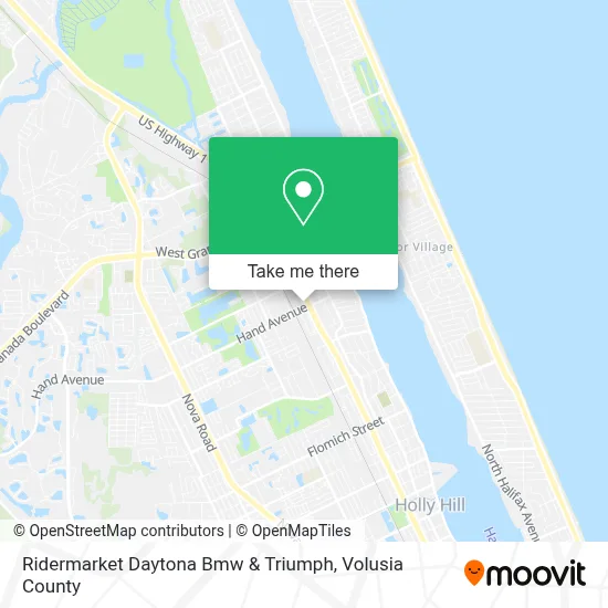 Ridermarket Daytona Bmw & Triumph map