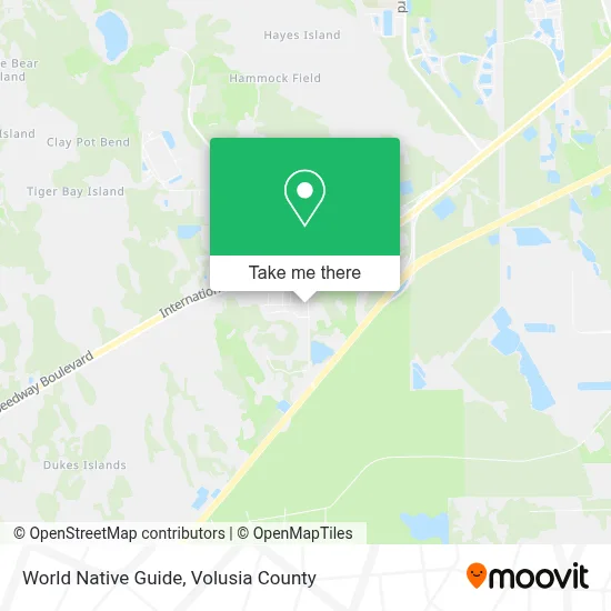 World Native Guide map