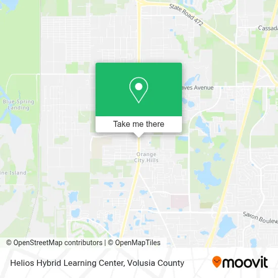 Helios Hybrid Learning Center map