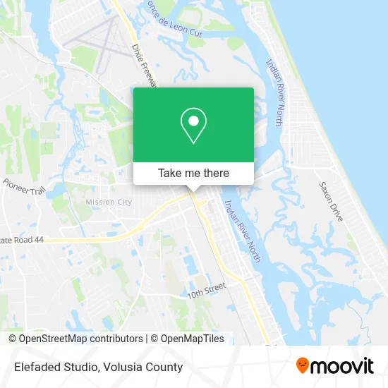 Elefaded Studio map