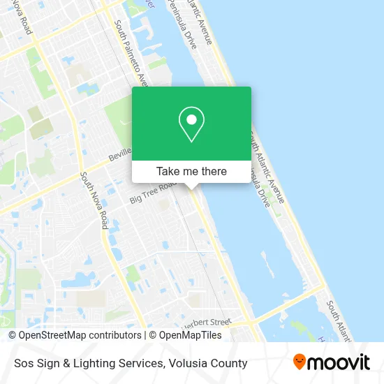 Sos Sign & Lighting Services map