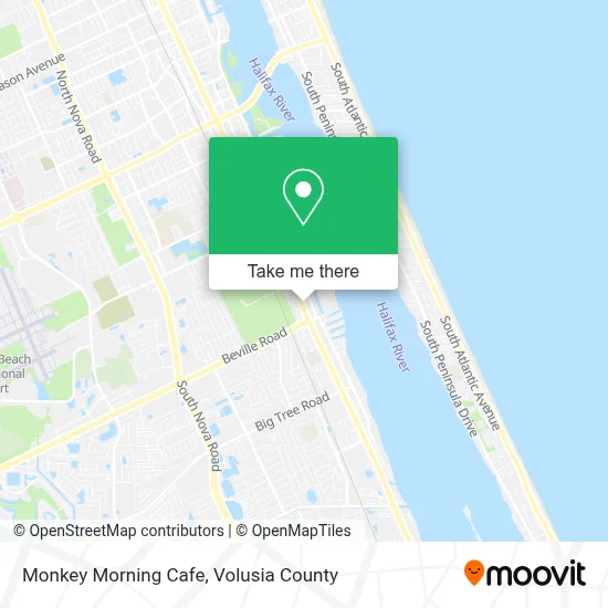 Monkey Morning Cafe map