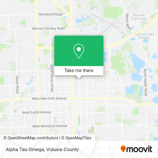 Alpha Tau Omega map