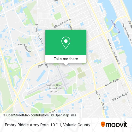 Embry-Riddle Army Rotc '10-'11 map