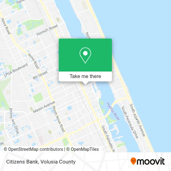 Citizens Bank map