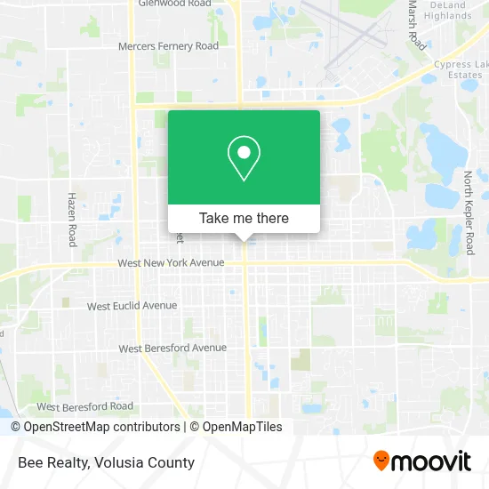 Bee Realty map