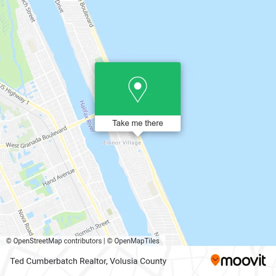Ted Cumberbatch Realtor map
