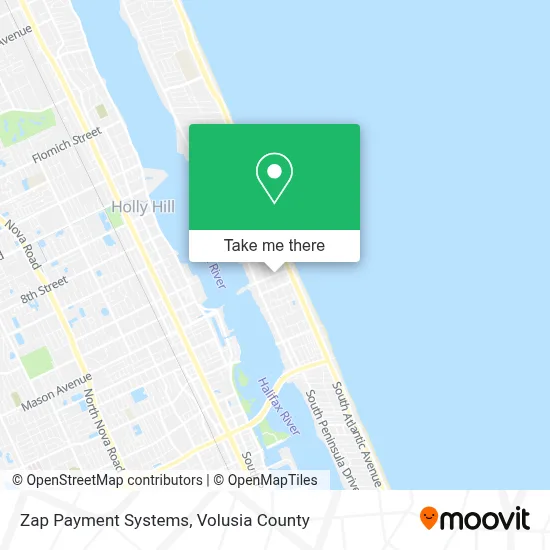 Zap Payment Systems map