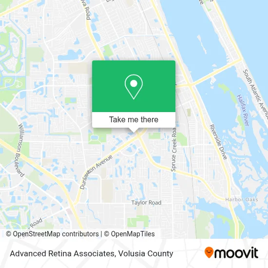 Advanced Retina Associates map
