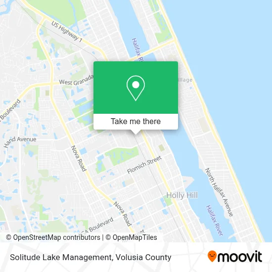 Solitude Lake Management map