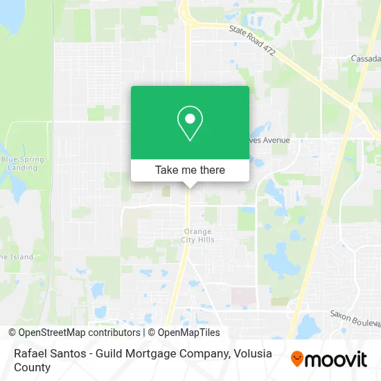 Rafael Santos - Guild Mortgage Company map