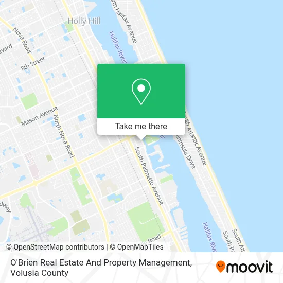 O'Brien Real Estate And Property Management map