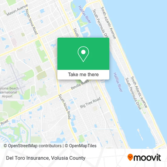 Del Toro Insurance map