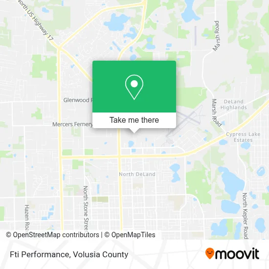Fti Performance map