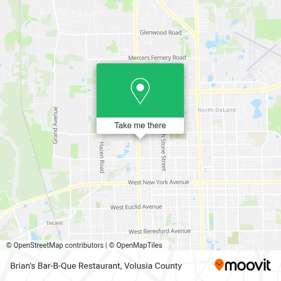 Brian's Bar-B-Que Restaurant map