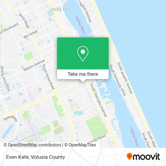 Even Kate map